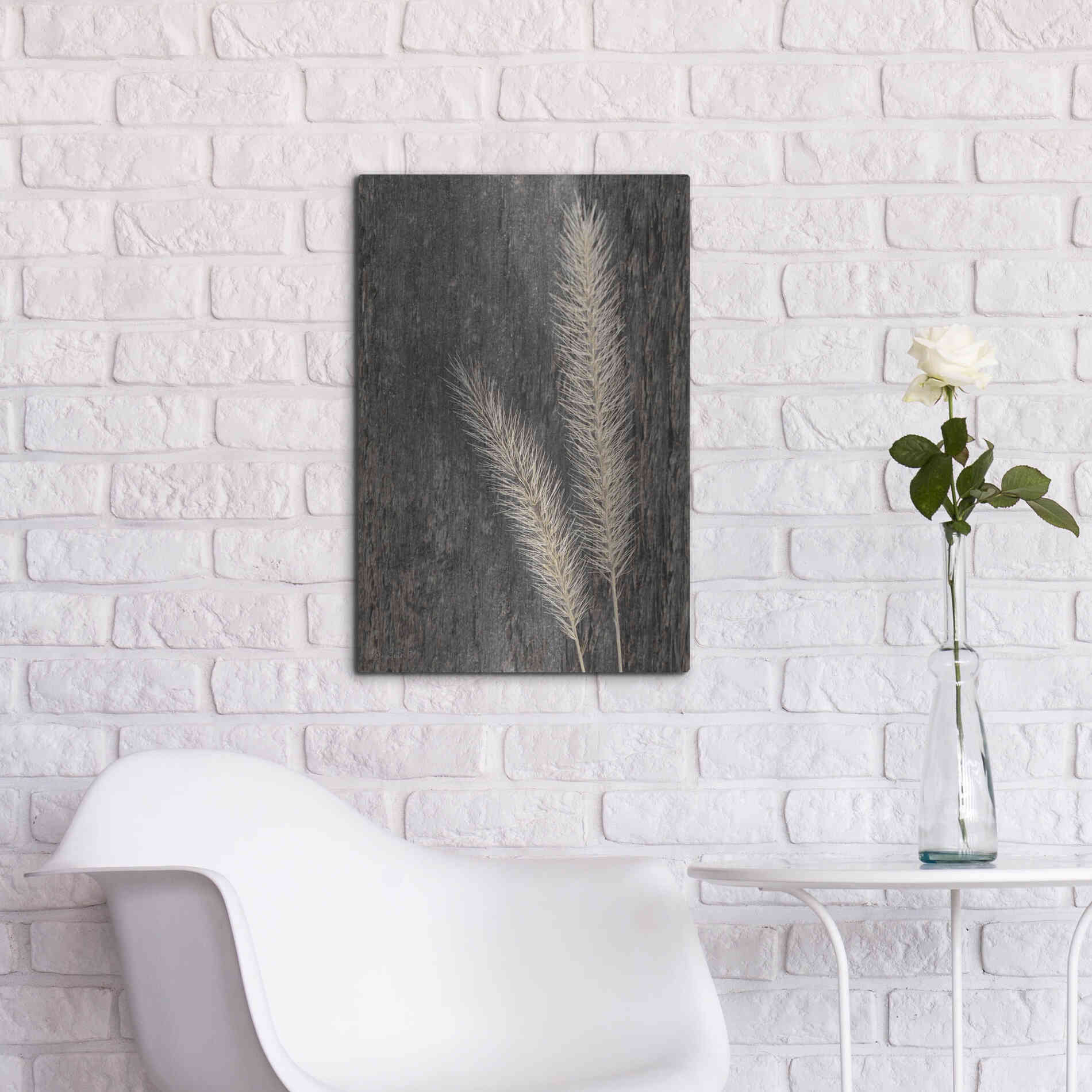 Luxe Metal Art 'Natural Wheat' by Lori Deiter, Metal Wall Art,16x24