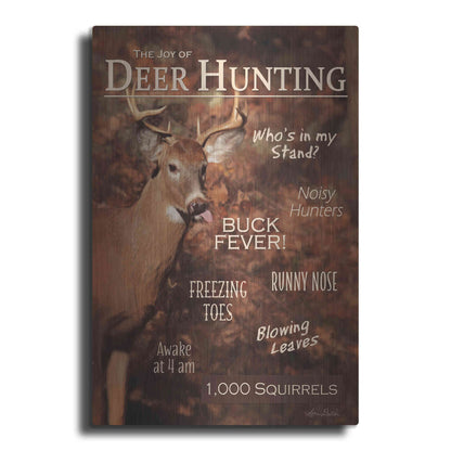Luxe Metal Art 'Joy of Hunting' by Lori Deiter, Metal Wall Art
