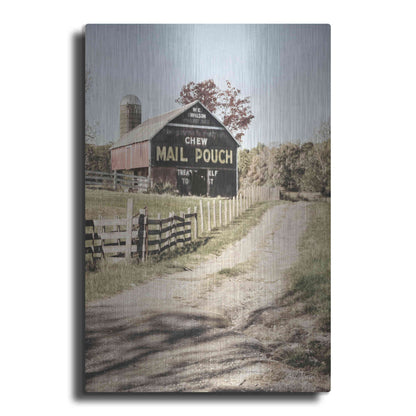 Luxe Metal Art 'Mail Pouch Lane' by Lori Deiter, Metal Wall Art