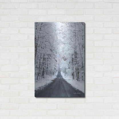 Luxe Metal Art 'All Roads Lead Home' by Lori Deiter, Metal Wall Art,24x36