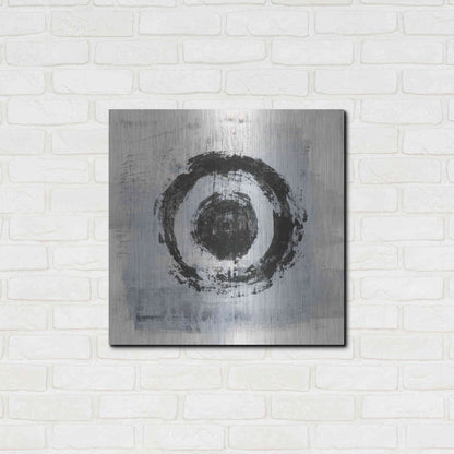 Luxe Metal Art 'Zen Circle II Crop' by Melissa Averinos, Metal Wall Art,24x24