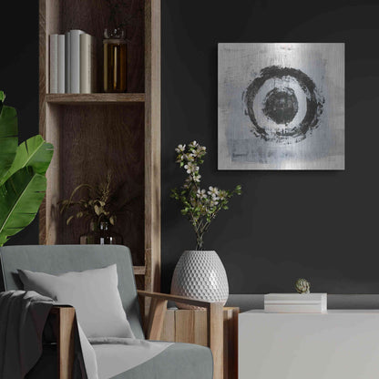 Luxe Metal Art 'Zen Circle II Crop' by Melissa Averinos, Metal Wall Art,24x24