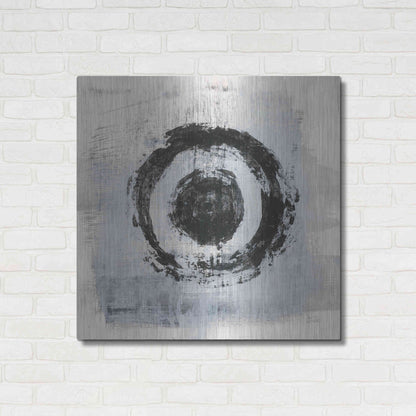 Luxe Metal Art 'Zen Circle II Crop' by Melissa Averinos, Metal Wall Art,36x36