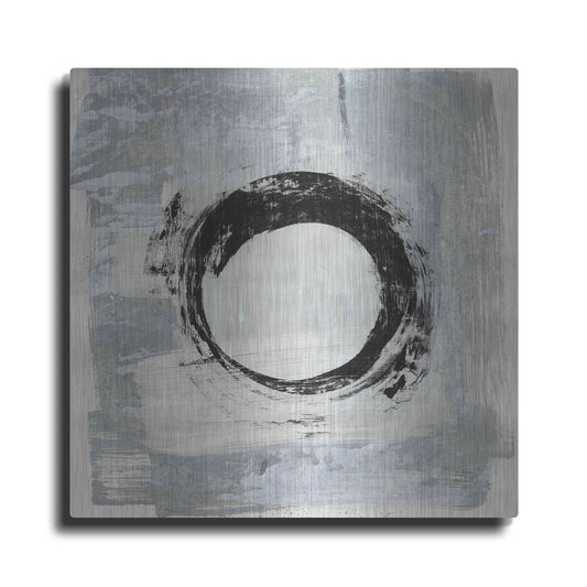 Luxe Metal Art 'Zen Circle I Crop' by Melissa Averinos, Metal Wall Art