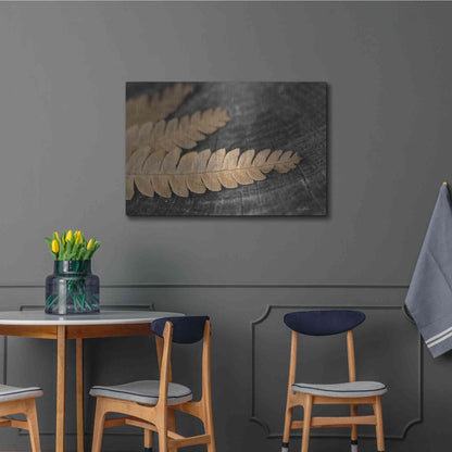 Luxe Metal Art 'Gold on Black V' by Lori Deiter, Metal Wall Art,36x24