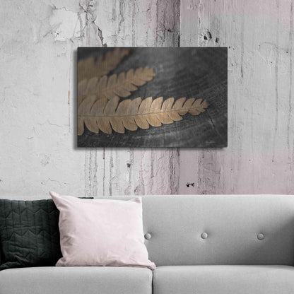 Luxe Metal Art 'Gold on Black V' by Lori Deiter, Metal Wall Art,36x24