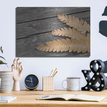 Luxe Metal Art 'Gold on Black VI' by Lori Deiter, Metal Wall Art,16x12
