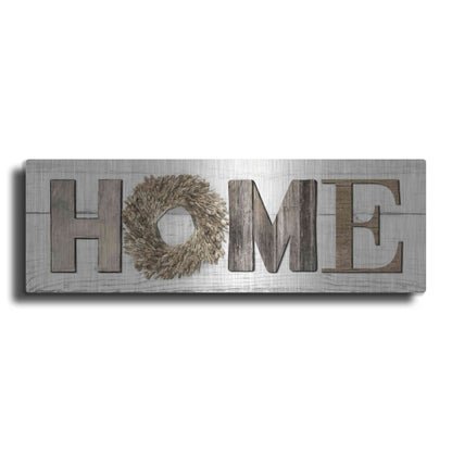Luxe Metal Art 'Home in Beige' by Lori Deiter, Metal Wall Art