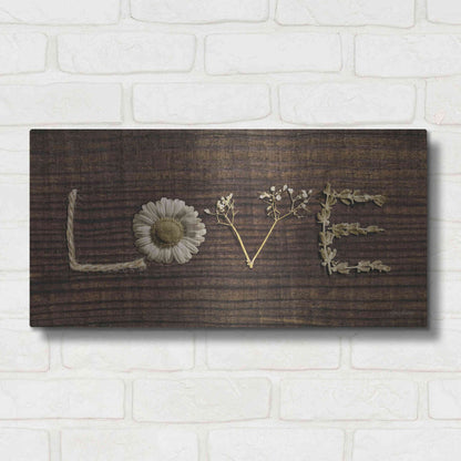 Luxe Metal Art 'Love is All You Need' by Lori Deiter, Metal Wall Art,24x12