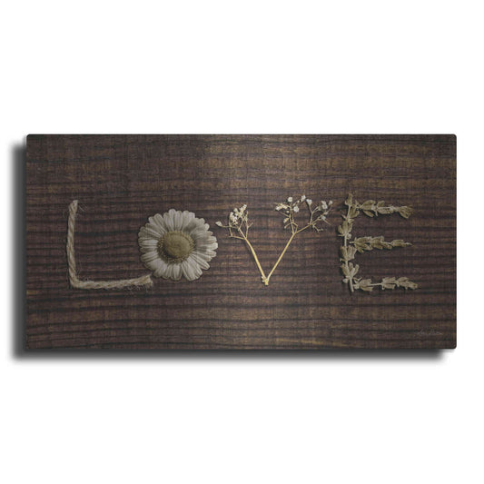 Luxe Metal Art 'Love is All You Need' by Lori Deiter, Metal Wall Art