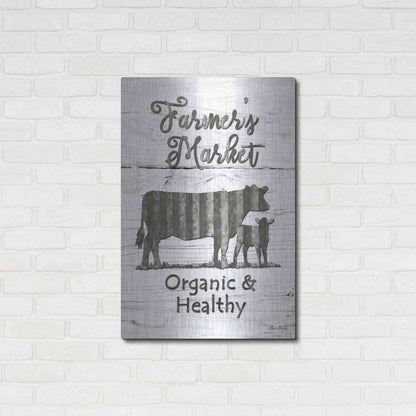Luxe Metal Art 'Farmer's Market' by Lori Deiter, Metal Wall Art,24x36