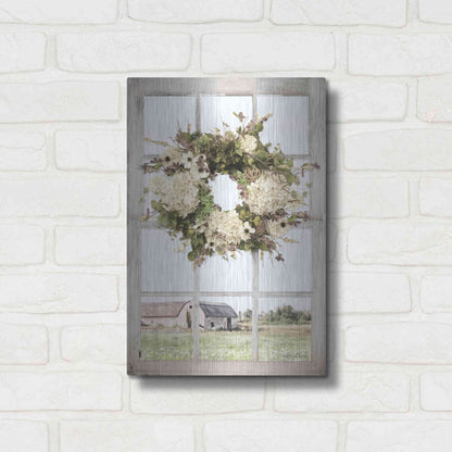 Luxe Metal Art 'Pleasant View' by Lori Deiter, Metal Wall Art,12x16