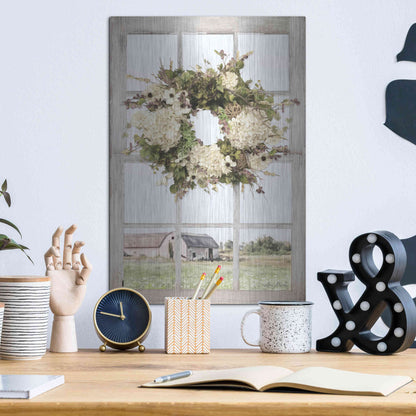 Luxe Metal Art 'Pleasant View' by Lori Deiter, Metal Wall Art,12x16