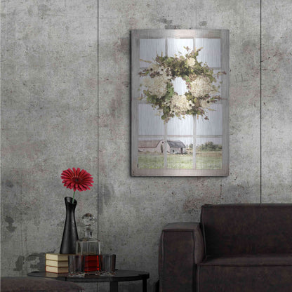 Luxe Metal Art 'Pleasant View' by Lori Deiter, Metal Wall Art,24x36