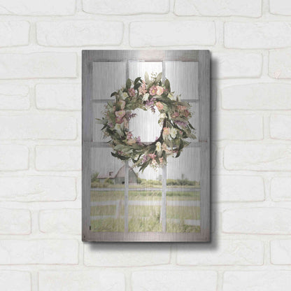 Luxe Metal Art 'Summer View' by Lori Deiter, Metal Wall Art,12x16