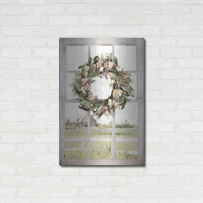 Luxe Metal Art 'Summer View' by Lori Deiter, Metal Wall Art,24x36