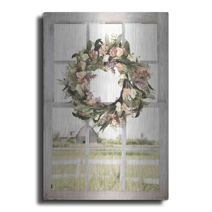 Luxe Metal Art 'Summer View' by Lori Deiter, Metal Wall Art