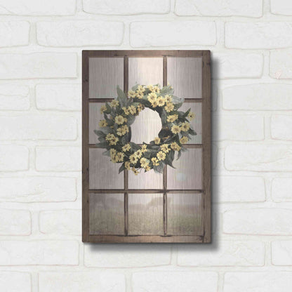 Luxe Metal Art 'Country Gazing' by Lori Deiter, Metal Wall Art,12x16