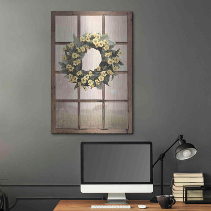 Luxe Metal Art 'Country Gazing' by Lori Deiter, Metal Wall Art,24x36