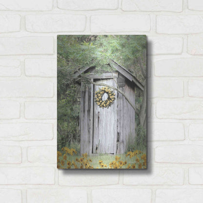 Luxe Metal Art 'Flower Power' by Lori Deiter, Metal Wall Art,12x16