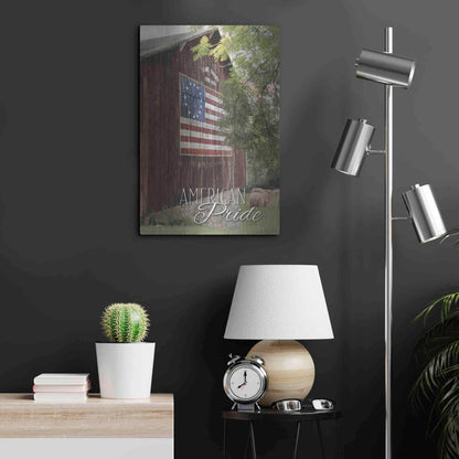 Luxe Metal Art 'American Pride' by Lori Deiter, Metal Wall Art,16x24