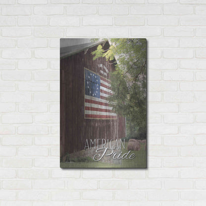 Luxe Metal Art 'American Pride' by Lori Deiter, Metal Wall Art,24x36