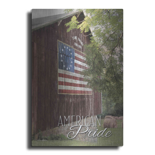 Luxe Metal Art 'American Pride' by Lori Deiter, Metal Wall Art