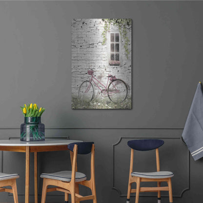 Luxe Metal Art 'Ready for a Bike Ride' by Lori Deiter, Metal Wall Art,24x36