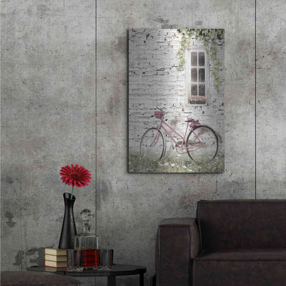 Luxe Metal Art 'Ready for a Bike Ride' by Lori Deiter, Metal Wall Art,24x36