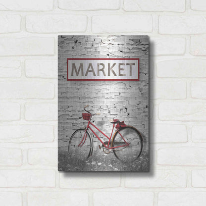 Luxe Metal Art 'At the Market' by Lori Deiter, Metal Wall Art,12x16