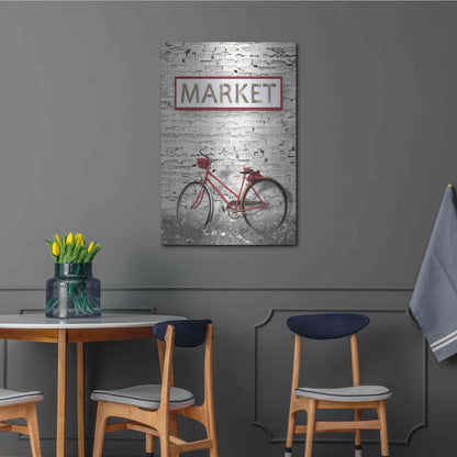Luxe Metal Art 'At the Market' by Lori Deiter, Metal Wall Art,24x36