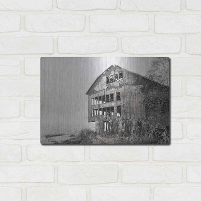 Luxe Metal Art 'Mahantongo Barn' by Lori Deiter, Metal Wall Art,16x12