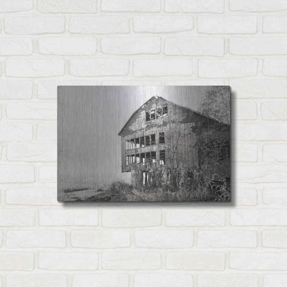 Luxe Metal Art 'Mahantongo Barn' by Lori Deiter, Metal Wall Art,24x16