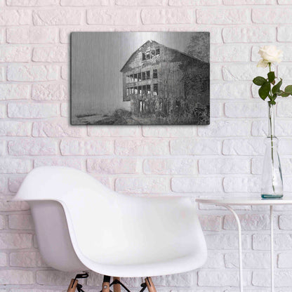 Luxe Metal Art 'Mahantongo Barn' by Lori Deiter, Metal Wall Art,24x16