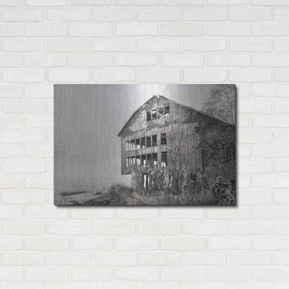 Luxe Metal Art 'Mahantongo Barn' by Lori Deiter, Metal Wall Art,36x24