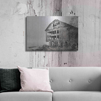 Luxe Metal Art 'Mahantongo Barn' by Lori Deiter, Metal Wall Art,36x24
