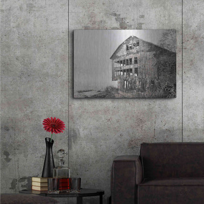 Luxe Metal Art 'Mahantongo Barn' by Lori Deiter, Metal Wall Art,36x24