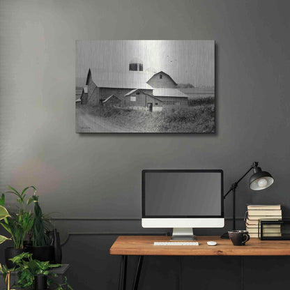 Luxe Metal Art 'Rural Charm' by Lori Deiter, Metal Wall Art,36x24