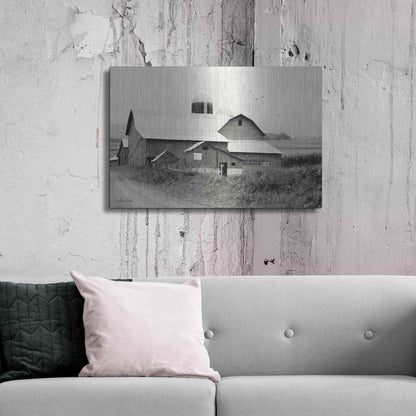 Luxe Metal Art 'Rural Charm' by Lori Deiter, Metal Wall Art,36x24