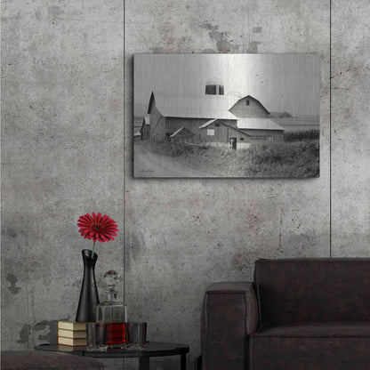 Luxe Metal Art 'Rural Charm' by Lori Deiter, Metal Wall Art,36x24