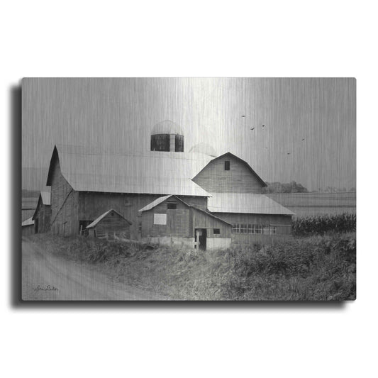 Luxe Metal Art 'Rural Charm' by Lori Deiter, Metal Wall Art