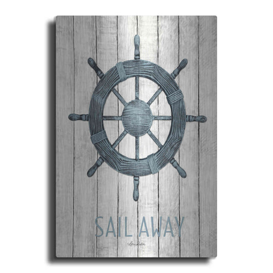 Luxe Metal Art 'Sail Away' by Lori Deiter, Metal Wall Art