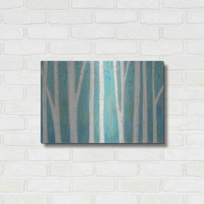 Luxe Metal Art 'Spring Woods' by Melissa Averinos, Metal Wall Art,24x16