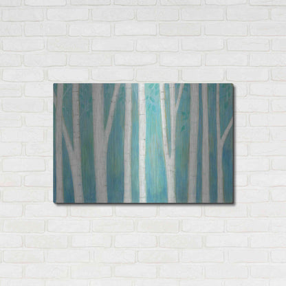 Luxe Metal Art 'Spring Woods' by Melissa Averinos, Metal Wall Art,36x24