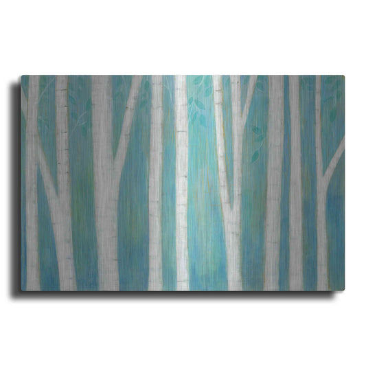 Luxe Metal Art 'Spring Woods' by Melissa Averinos, Metal Wall Art