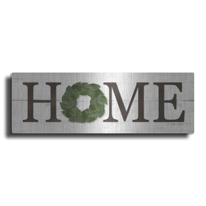 Luxe Metal Art 'Home' by Lori Deiter, Metal Wall Art