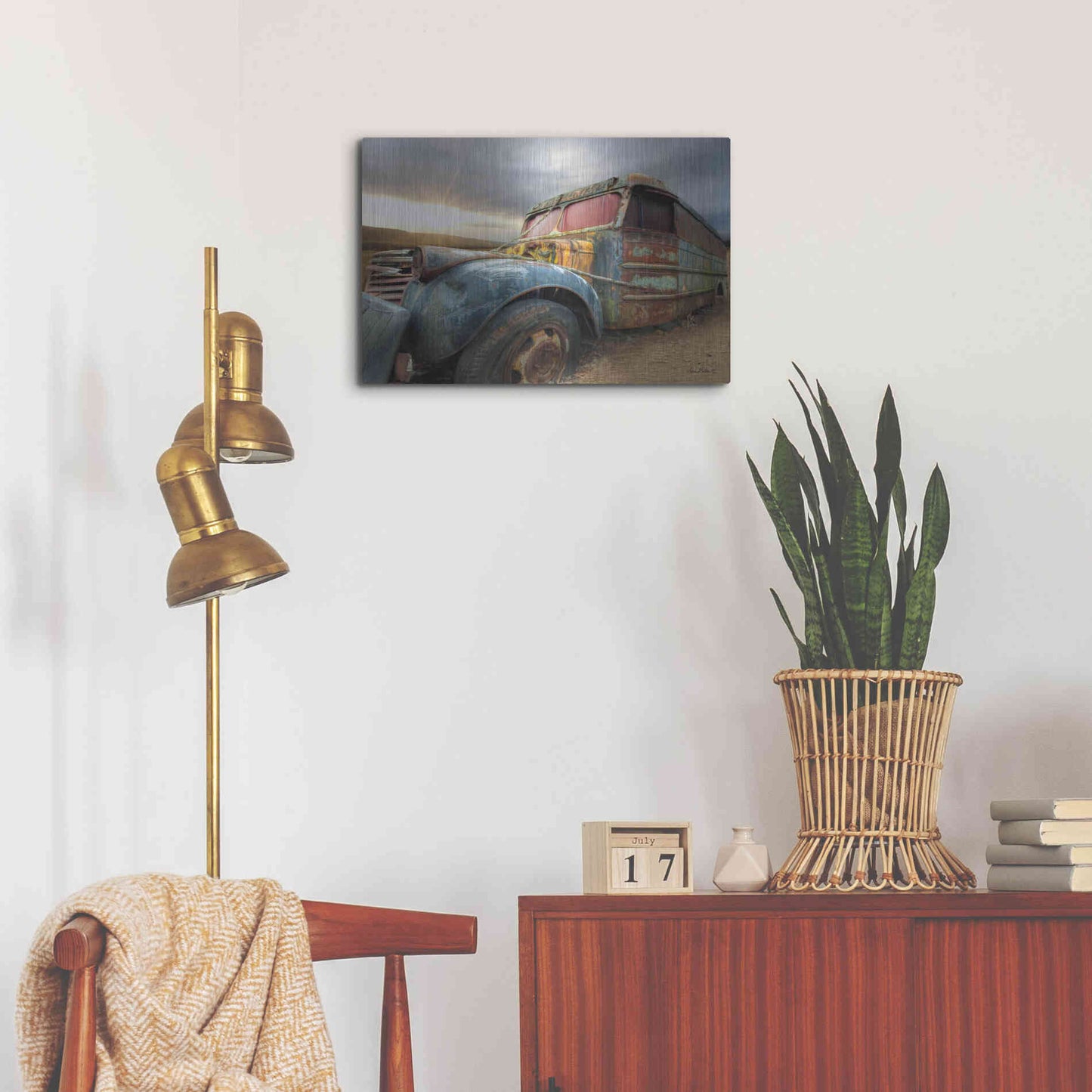 Luxe Metal Art 'Catch a Ride' by Lori Deiter, Metal Wall Art,24x16