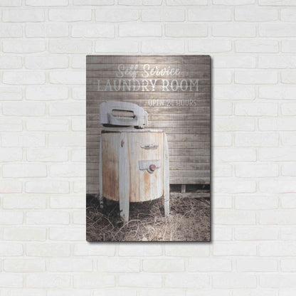Luxe Metal Art 'Laundry Room' by Lori Deiter, Metal Wall Art,24x36