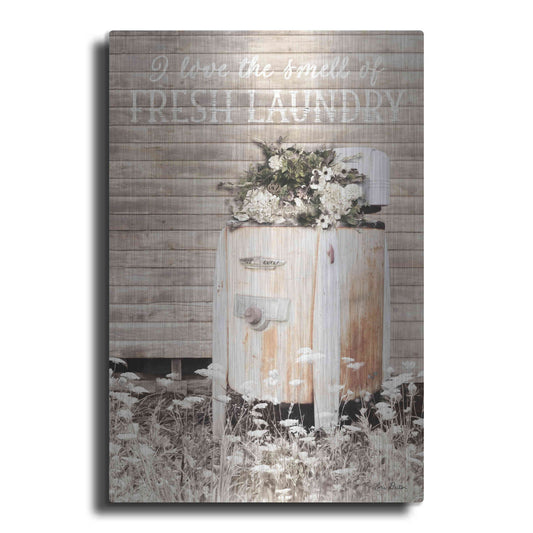 Luxe Metal Art 'Fresh Laundry' by Lori Deiter, Metal Wall Art