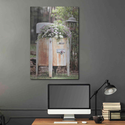 Luxe Metal Art 'Overflowing' by Lori Deiter, Metal Wall Art,24x36